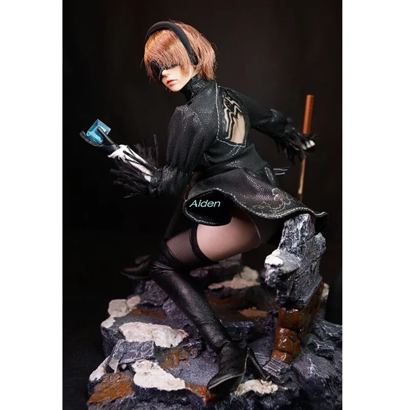 1" NieR: Automata женская униформа сестра костюм платье 1/6 масштаб не включая модель куклы ПВХ фигурка игрушка коробка 30 см B1679