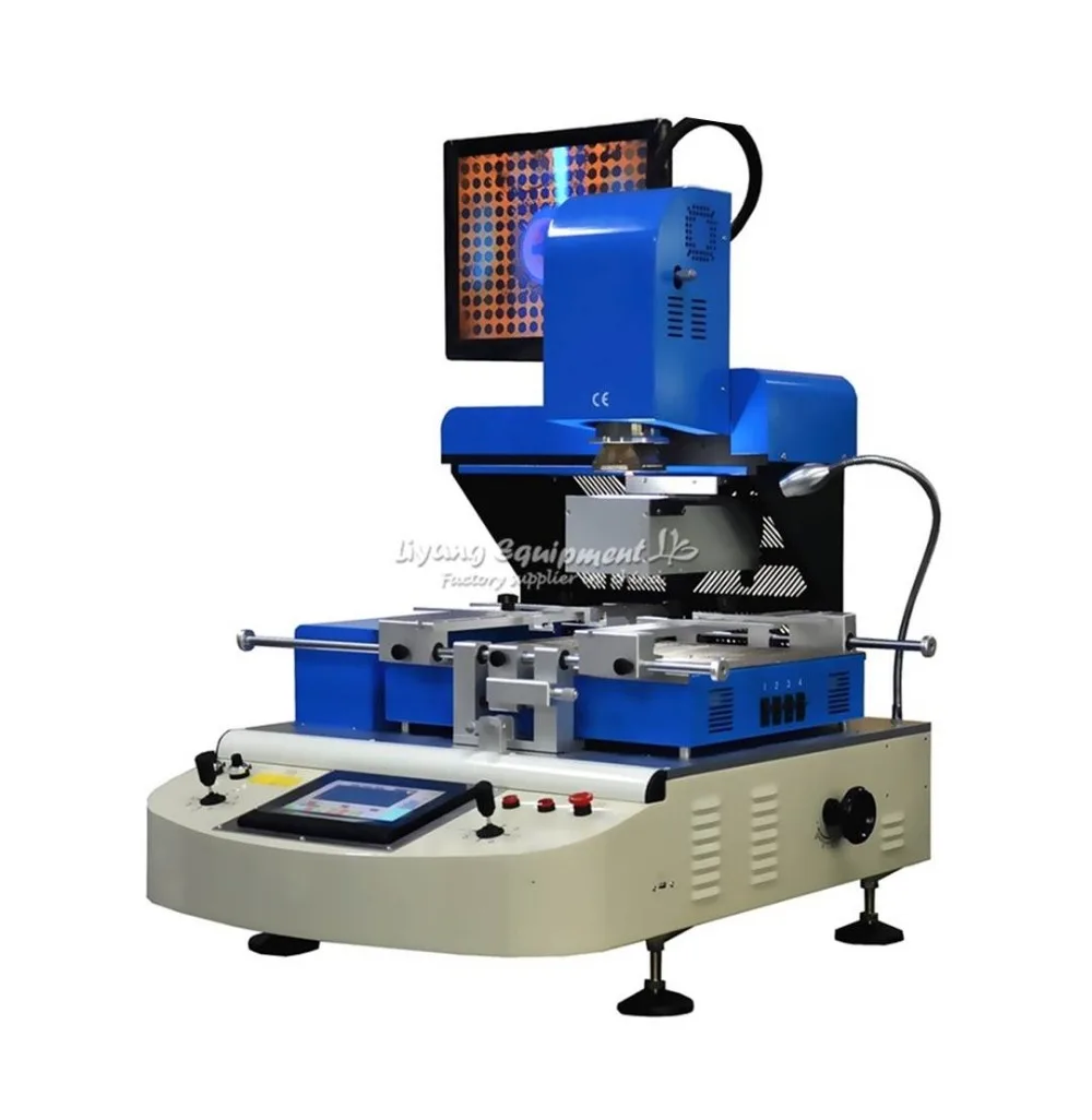 6600W LY G850 полуавтоматическая 3 зоны PCB Макс 50*45 см Горячего Воздуха BGA паяльная
