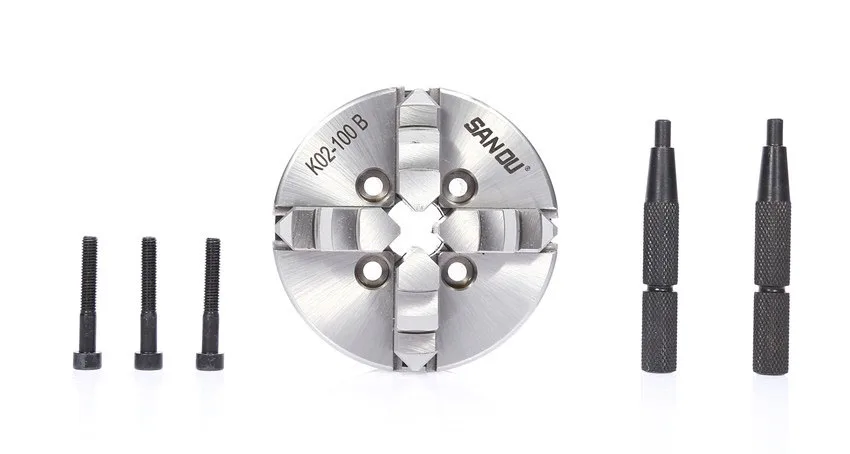 Токарный станок с ЧПУ ПАТРОН 4 Челюсти ручной Самоцентрирующийся &quotМини патрон