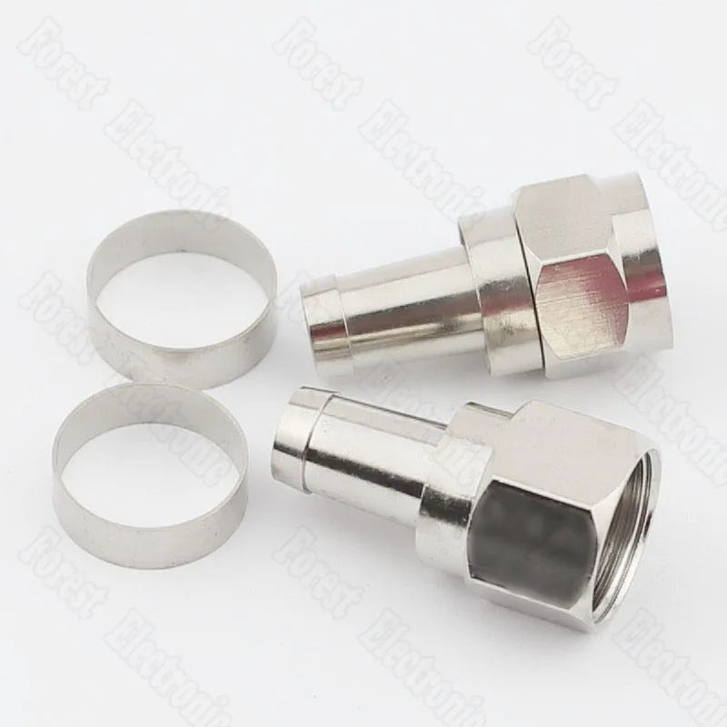 F головка дюймовый разъем для кабеля телевизора спутниковой телеприставки