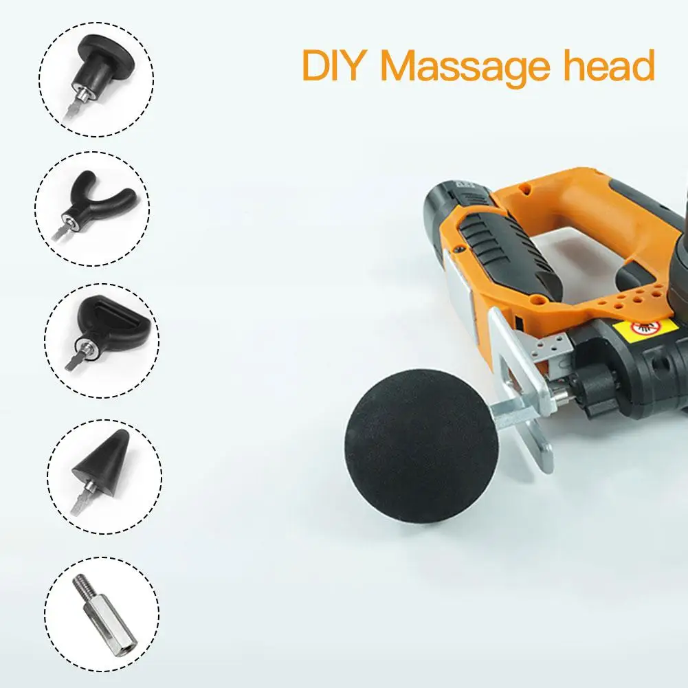 Fascial мышечный массажный пистолет сменные насадки аксессуары для глубокого