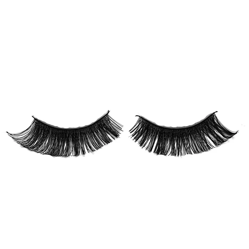 

YOKPN High Quality Fiber False Eyelashes 5 Pairs Pure Handmade Thick Fake Eye Lashes Stage Smokey Makeup Lashes Long Eyelash