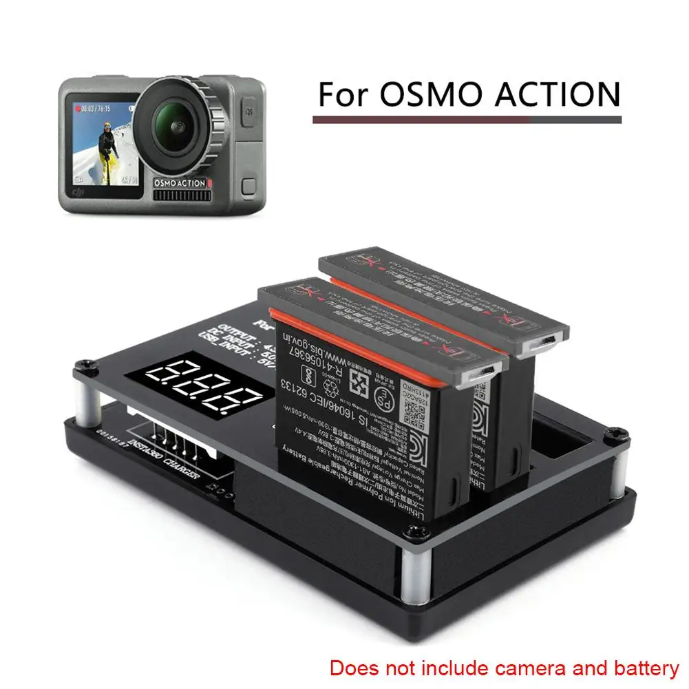 Зарядное устройство высокого качества умная камера зарядное для DJI OSMO ACTION Sports camera