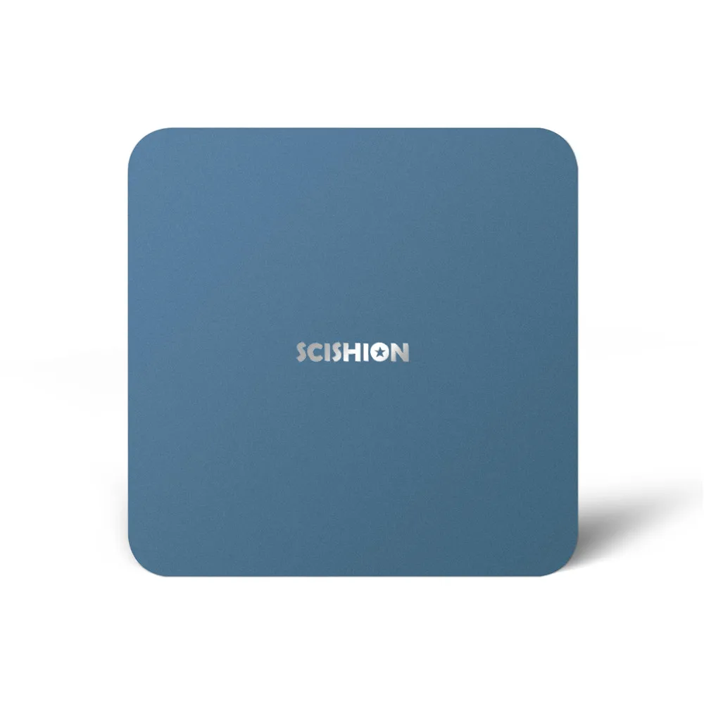 SCISHION AI One Android 8 1 ТВ приставка RK3328 Голосовое управление 2G 16G 4K умный медиаплеер + год