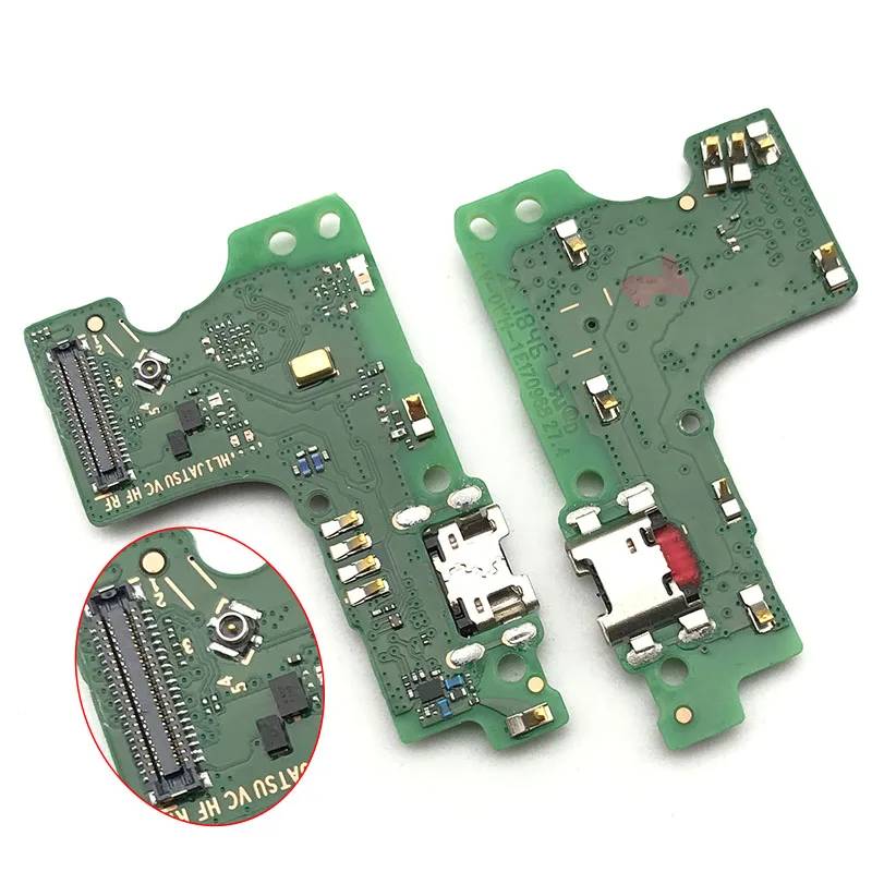 

Новая плата зарядного устройства PCB Flex Для huawei Y6 2019 usb-порт коннектор док-станция зарядный ленточный кабель