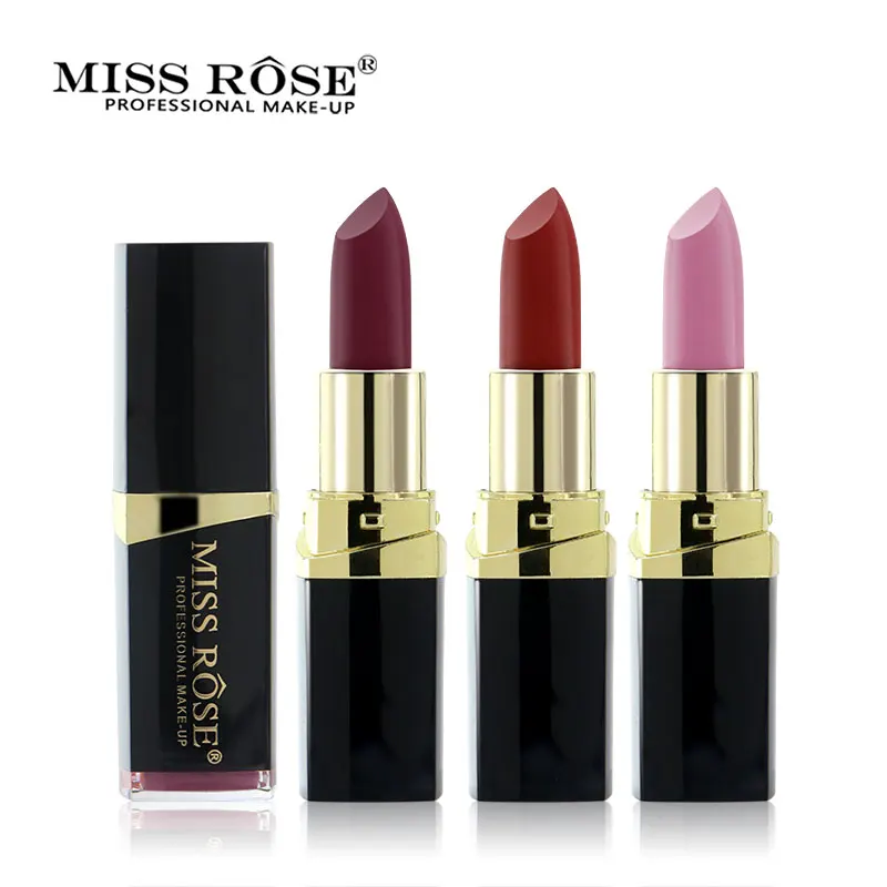 MISS ROSE 24 цвета матовая губная помада Макияж для губ сексуальный красный телесный