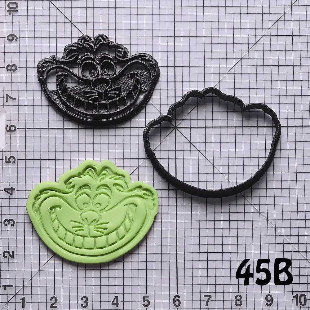 Алиса в стране чудес персонаж печенья резак набор на заказ 3D Печатный помадка