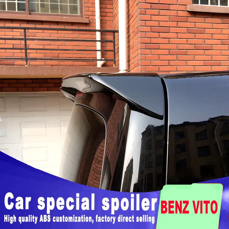 Для Mercedes Benz Новинка Вито V260 V260L metri спойлер для V-CLASS по грунт или путем самостоятельного выбора между цветами спойлер заднего крыла