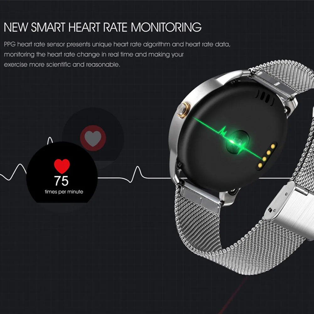 F1 Bluetooth Smart часы MTK2502 Поддержка сердечного ритма удалить HD Камера Siri голосовой
