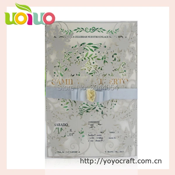 Популярная Роскошная Рождественская Свадебная пригласительная открытка со