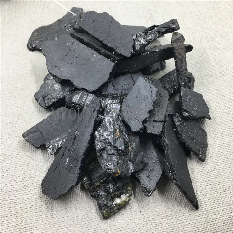 MY0796 Freeform Black Crystal Quartz Nugget Beads Coated Druzy Slice Spike Point Top Drilled Necklace | Украшения и аксессуары