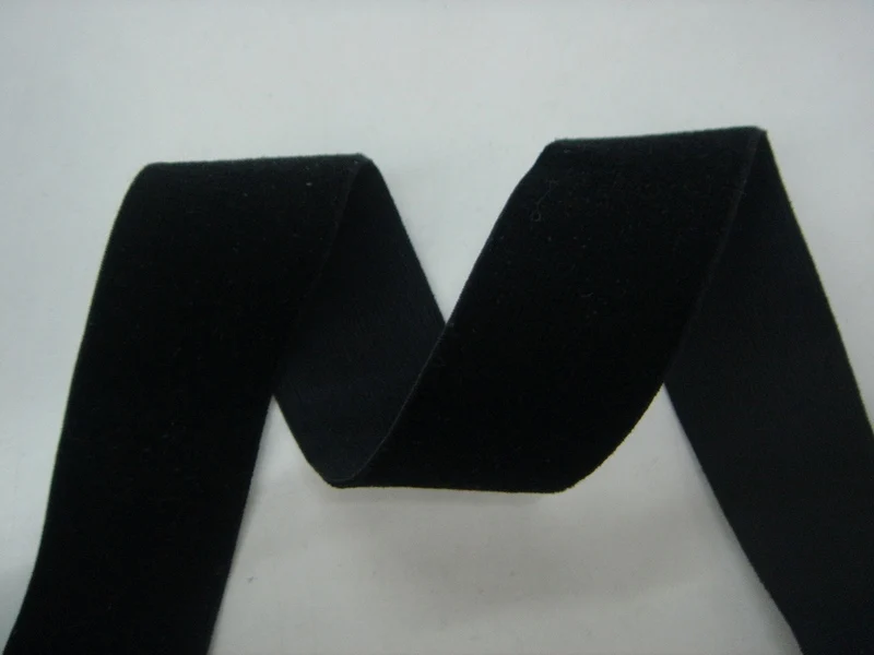 Эластичная бархатная лента 1 дюйм 25 мм ширина эластичная материал DIY оптовая