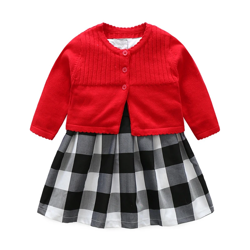 Детская одежда на весну и лето 3 шт. Рождественский комплект для детей милый