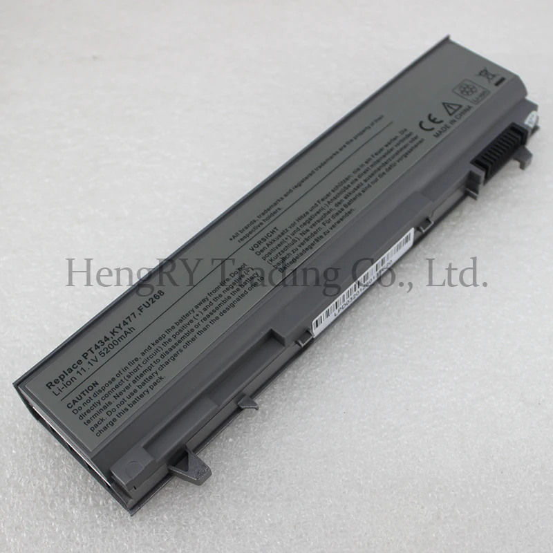 HSW 5200 мАч аккумулятор для ноутбука dell Latitude E6400 M2400 E6410 E6510 E6500 M4400 M4500 PT436 PT437 KY477 KY265 KY266