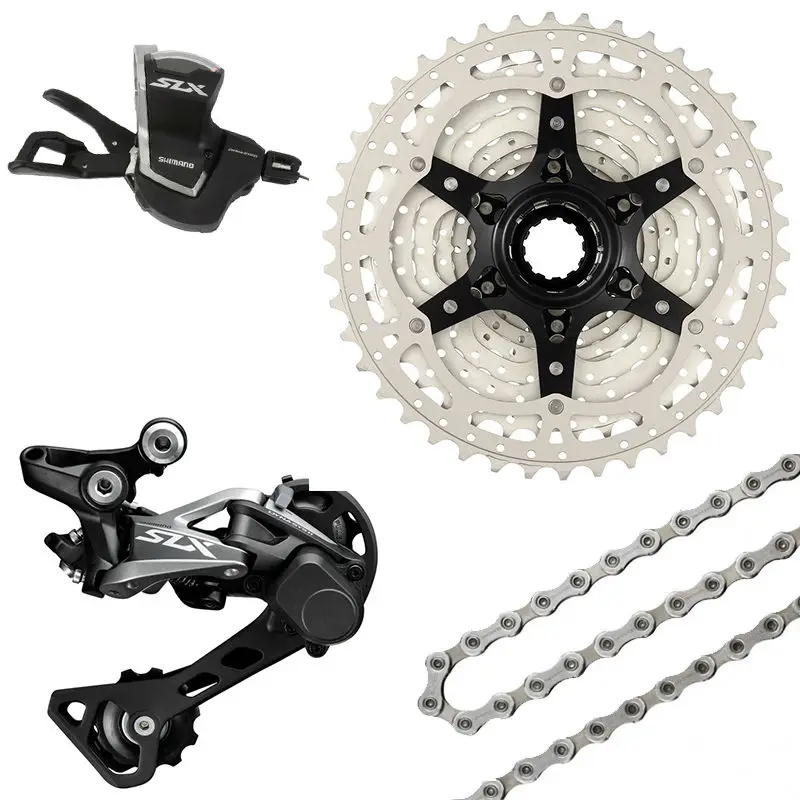 SHIMANO 2016 Новый SLX M7000 1x11 11S переключатель скорости + задний цепь sunracing CSMS8 11-46T