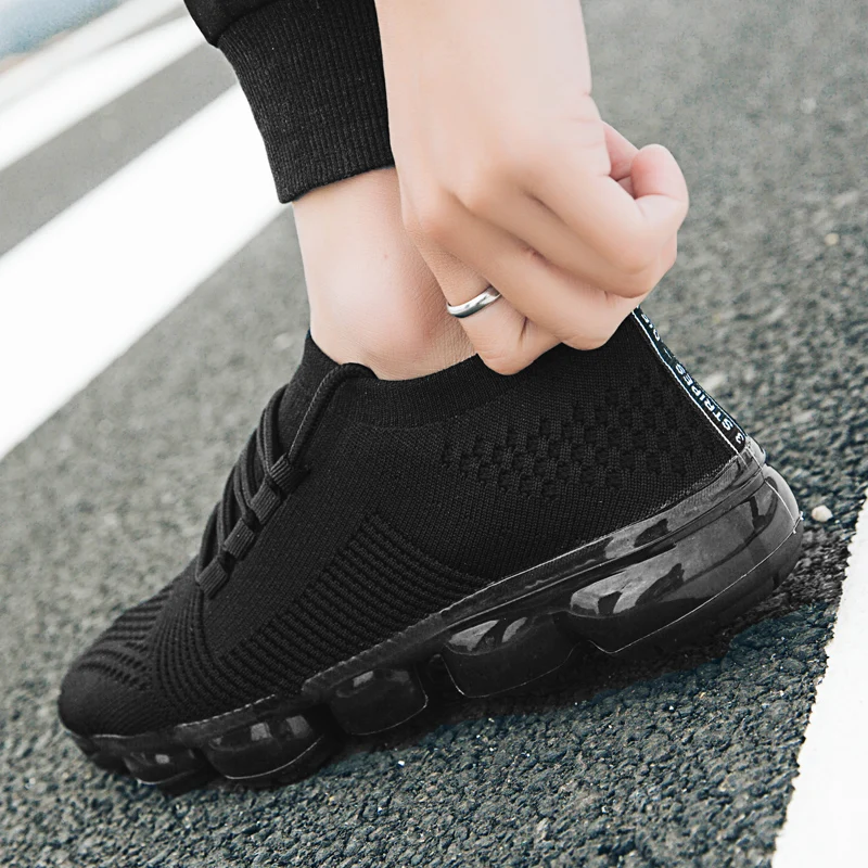 Летняя обувь на платформе Мужская классическая Повседневная Нескользящая