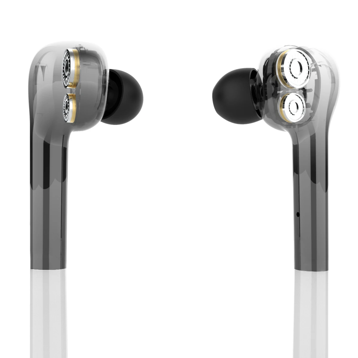 Новые наушники беспроводные истинные стерео HIFI Bluetooth Наушники Android/IOS Touch control