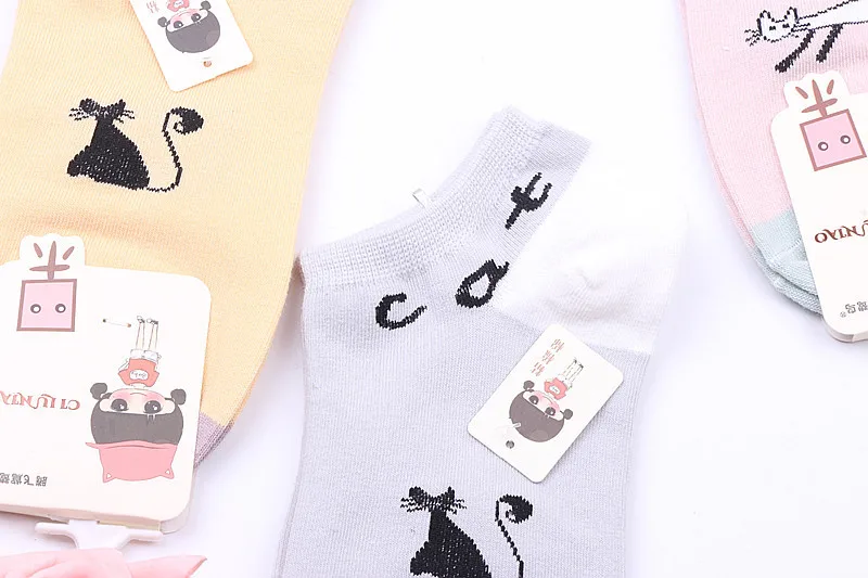 10 пар/лот новинка весны 2017 женские носки весенние и летние хлопковые сегодня