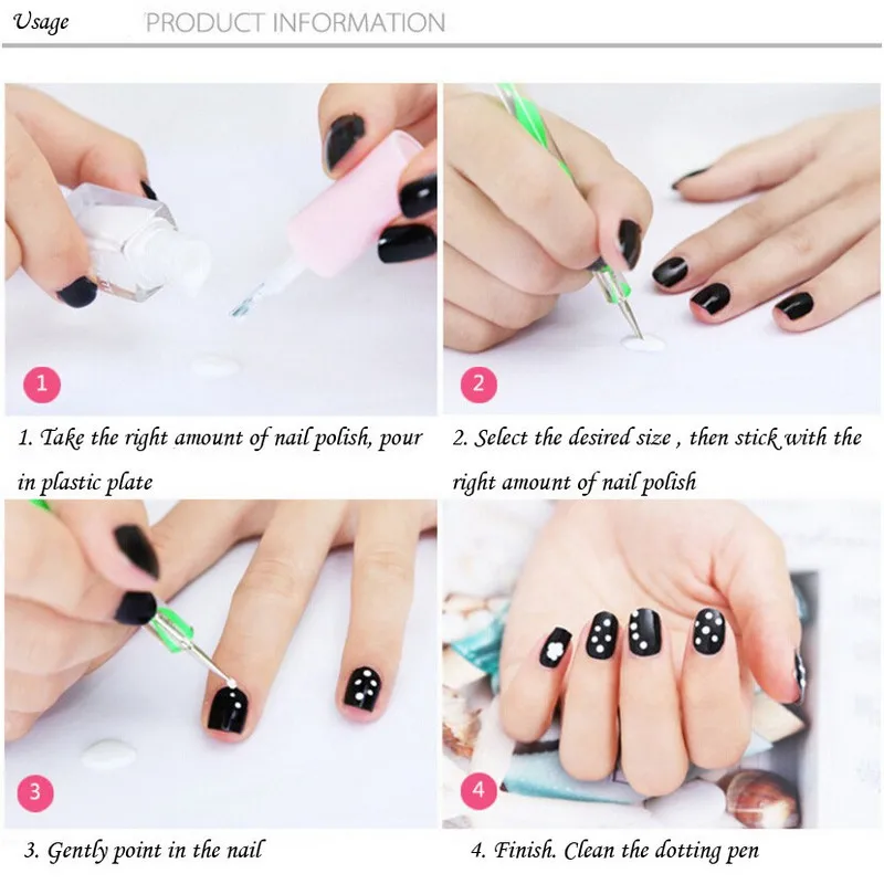 Набор кистей для маникюра Addfavor набор и педикюра|pedicure manicure|gel polish setpedicure tool set |