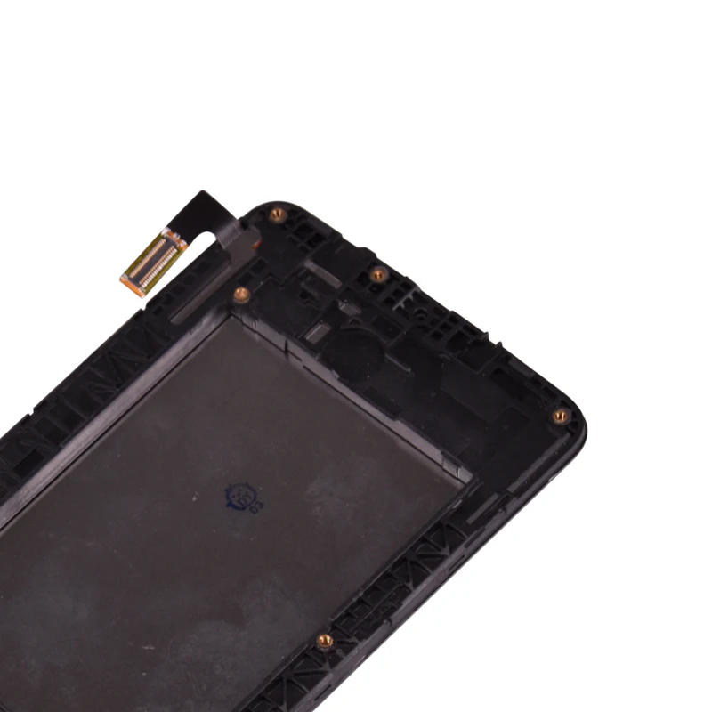 MS210 ЖК-дисплей для LG K8 M200 M210 US215 ЖК-дисплей сенсорный экран дигитайзер с рамкой полная сборка черный серебристый цвет MS210