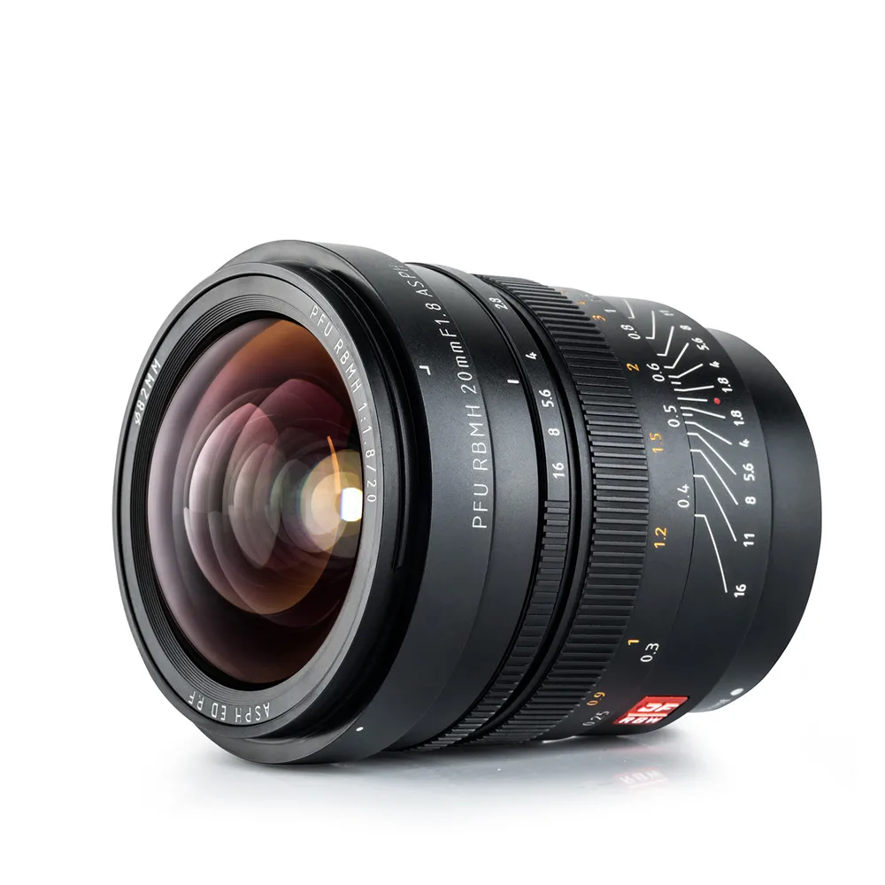 Широкоугольный объектив 20 мм F1.8 с ручной фокусировкой для камеры nikon z6 z7 sony e mount A9