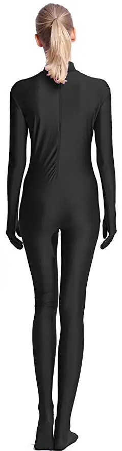 SPEERISE взрослый полный тело унисекс Zentai черный лайкра спандекс обтягивающие облегающие комбинезоны костюм для женщин Unitard человек Косплей костюмы