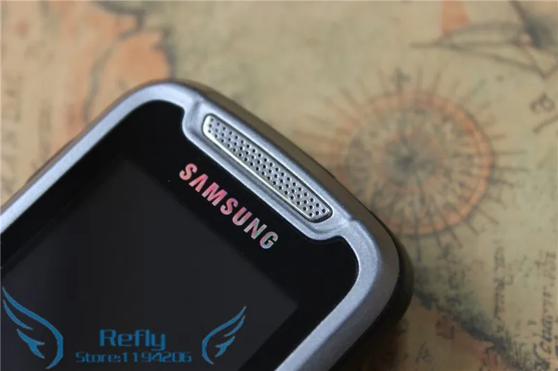 C3350 разблокированный samsung C3350 2,2 дюймов gps GSM дешевый отремонтированный мобильный телефон