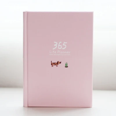 B Новинка 365, ежедневник, Красивый блокнот, простые красочные страницы, Еженедельный дневник - Цвет: B