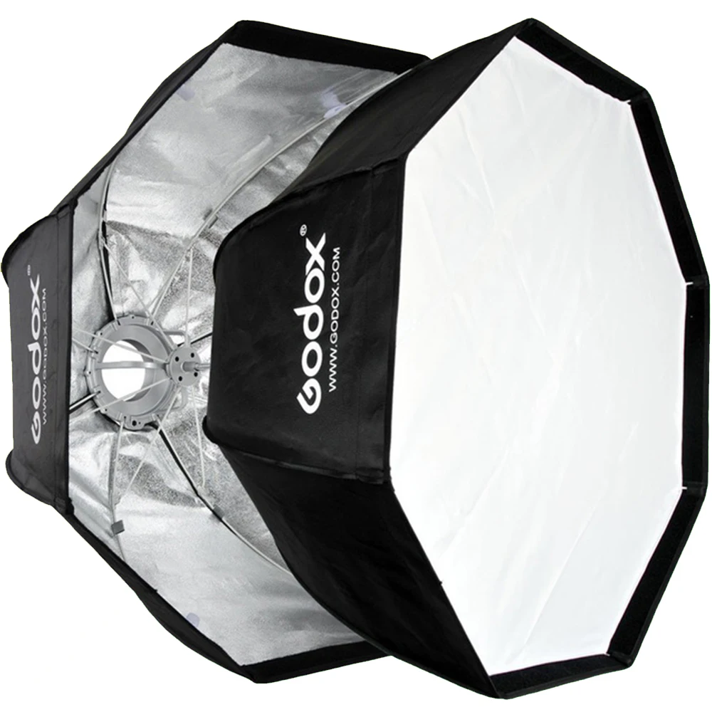 Godox 80 см/31 5 дюйма Портативный восьмиугольник вспышка софтбокс зонтик Brolly