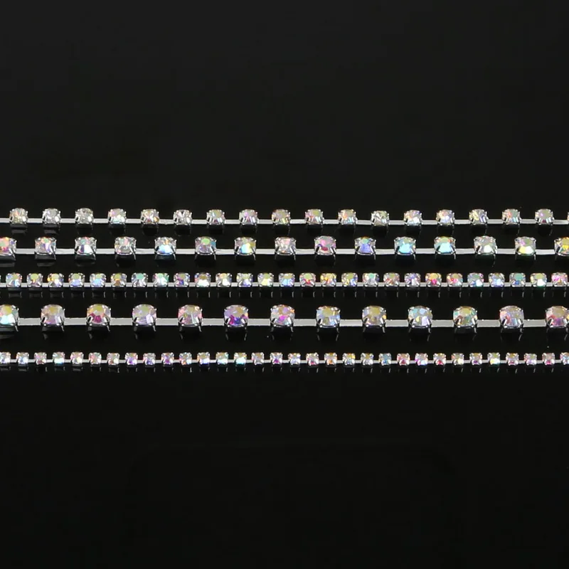 Новое поступление прозрачные и белые кристаллы AB с интенсивной серебряной