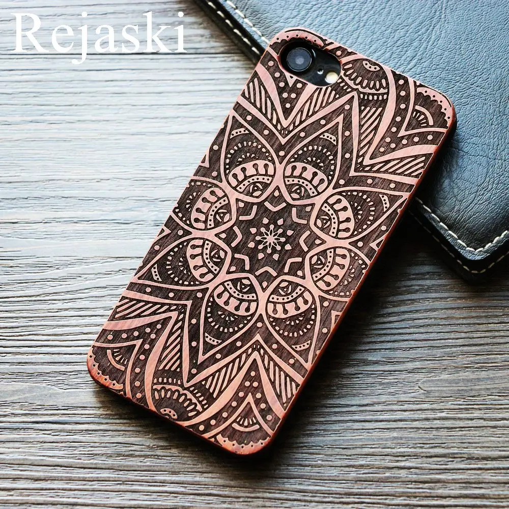 Крутой сексуальный Гангстер Дизайн Деревянный чехол для iPhone X XS XR Xs Max Маска Панк