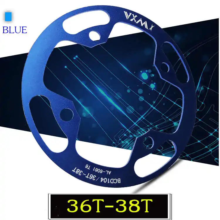 VXM 32-42T MTB bike sprocket wheel protection plate bicycle wheel gear protection cover bike alloy sprocket cover bicycle Parts