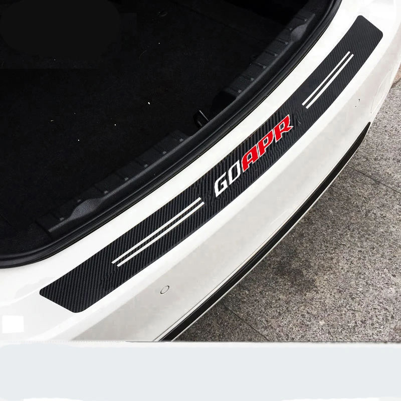 Автомобильная задняя наклейка из углеродного волокна для apr volkswagen golf 7 passat B5 B6 B7 Golf