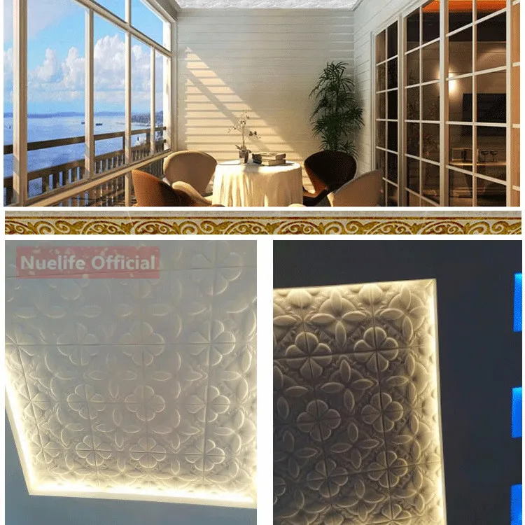 12 шт. DIY настенная панель самоклеящаяся 3D Настенная Наклейка Декор для гостиной спальни водонепроницаемое покрытие для стен 3D обои для детской комнаты