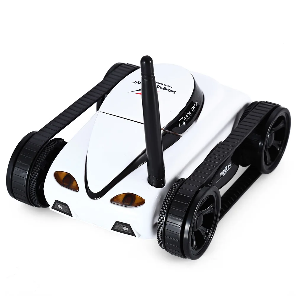 Новый Радиоуправляемый автомобиль с камерой wifi мини танк 0.3MP HD камера Пульт