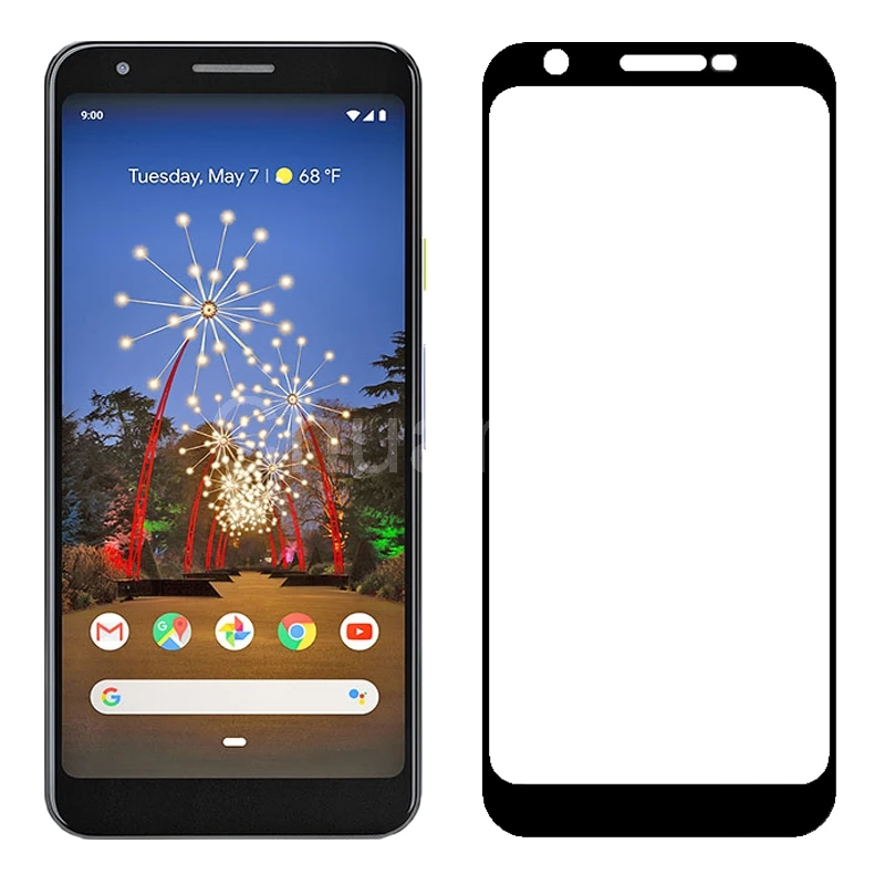 Полноразмерные Защитные пленки для Google Pixel 3A/Pixel 3A XL устойчивая к царапинам