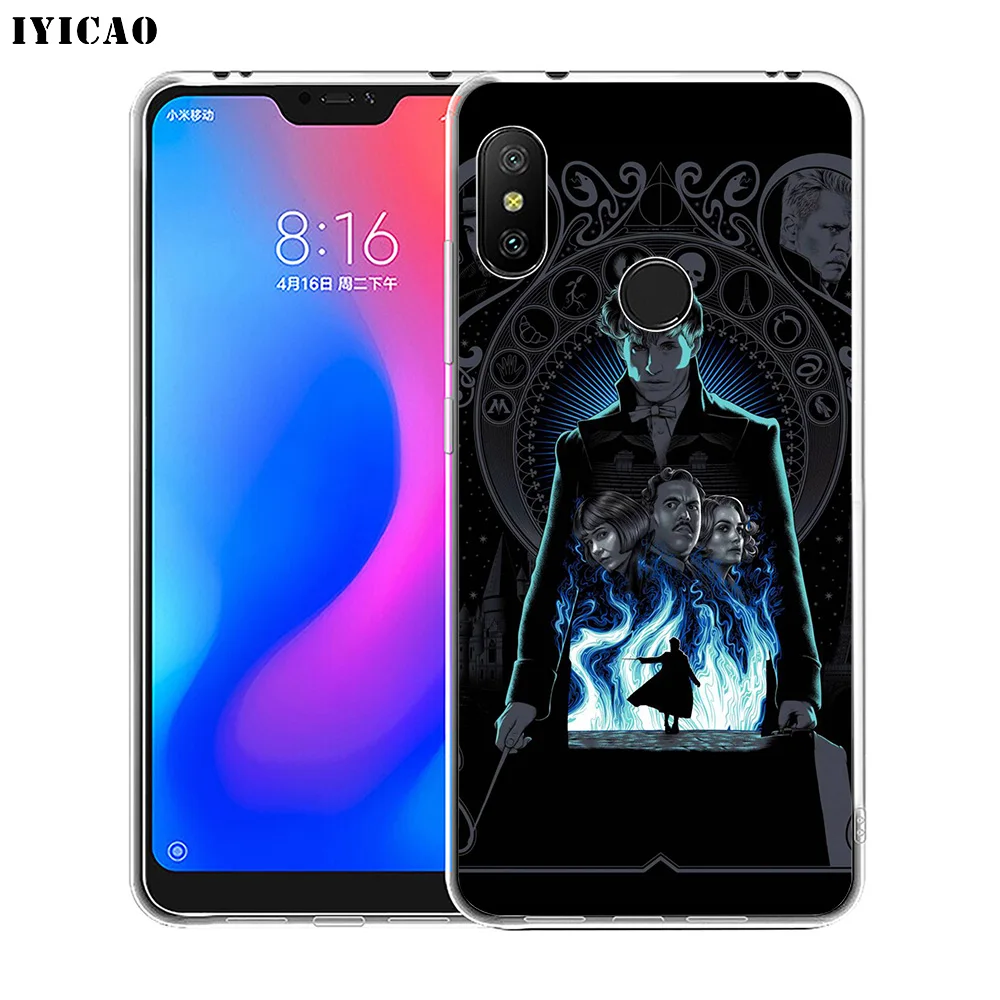 IYICAO Фантастические звери 2018 Мягкий силиконовый чехол для телефона Xiaomi Redmi 4A 5A 6A Note