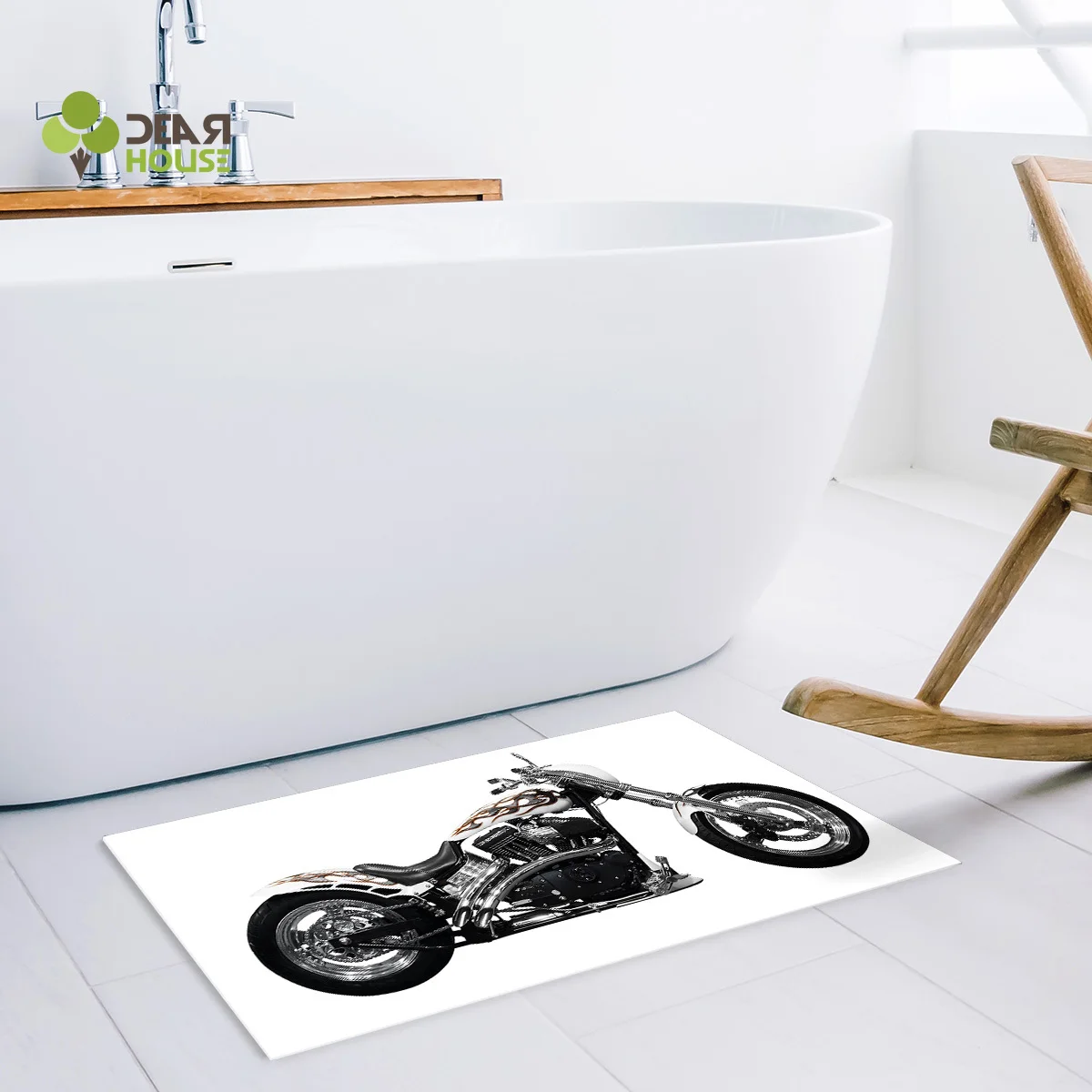 Dearhouse Indain мотоциклетные коврики для входной двери аксессуары для ванной комнаты Набор
