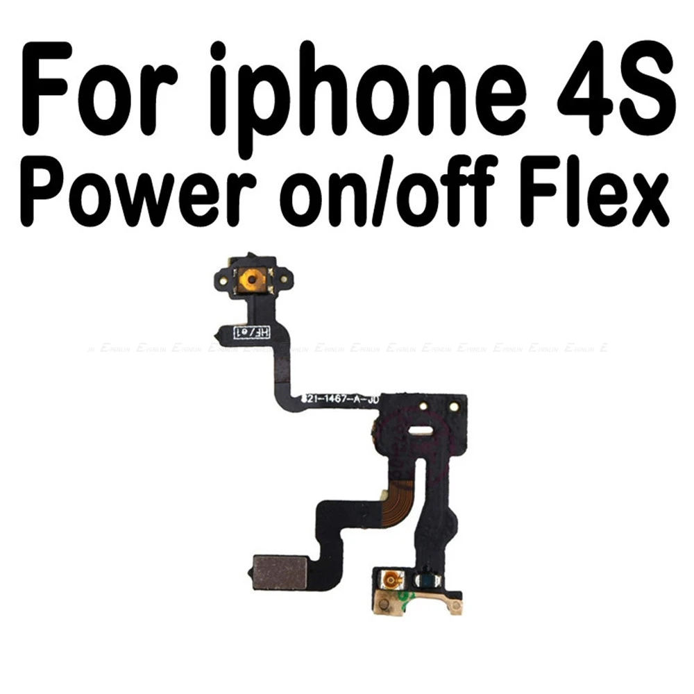 Новинка, для iPhone 6, 6S Plus, 4, 4S, 5, 5S, 5C, коннектор, кнопка включения/выключения, Кнопка громкости, гибкий кабель, лента