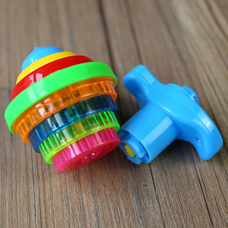 Гироскоп с прищепкой крутящийся Топ Забавная детская игрушка классический