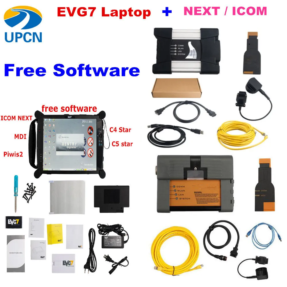 Новый ноутбук 8 ГБ 4 2020 05 HDD Лучшее качество A ++ следующий ICOM A2 + B C для BMW добавить EVG7
