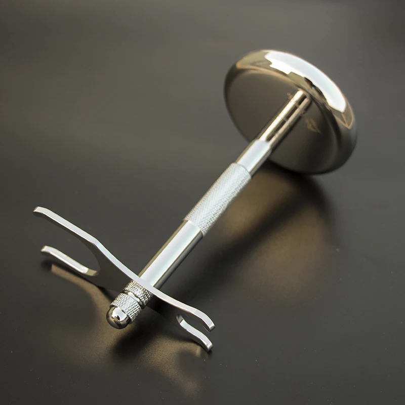 Мужская подставка для кистей бритья барсука двусторонняя безопасная прямая