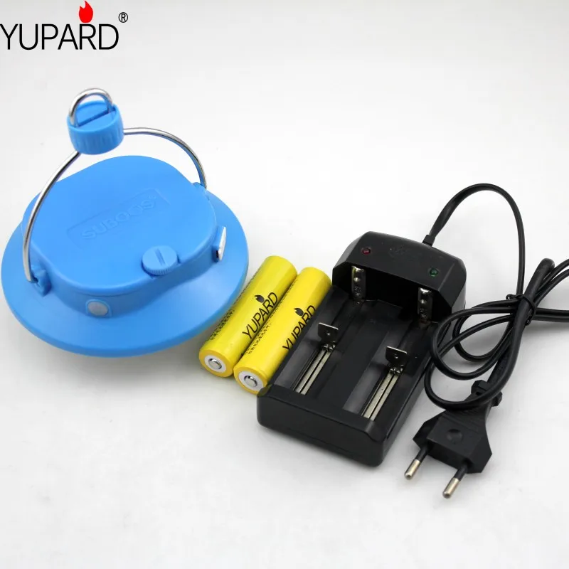 Светодиодная палатка yupard перезаряжаемая от USB SMD с аккумулятором 18650 2*1800 мАч|led lamp