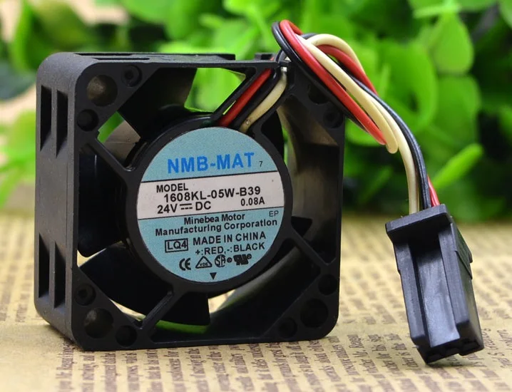 

SSEA New cooling fan for Fanuc NMB 1608KL-05W-B39 24V 0.08A 4CM 4020 40*40*20MM Fan