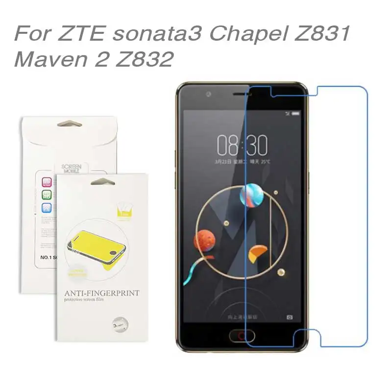 Для ZTE sonata3 Часовня z831 Maven 2 z832 3 шт./лот высокий ясный ЖК-дисплей Экран протектор