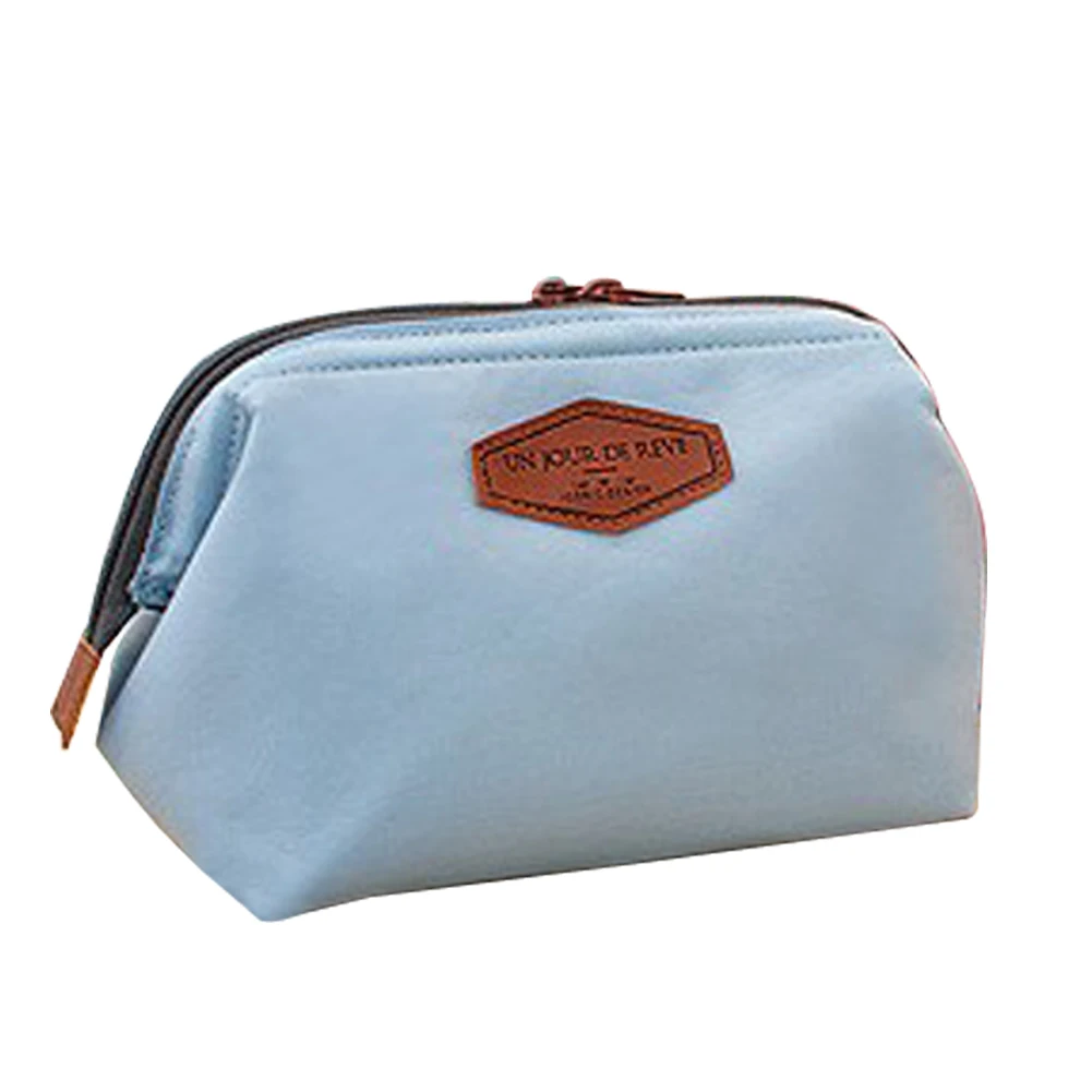Sky Blue Красивая Милая женская сумка для макияжа для путешествий косметичка клатч дамская сумочка Повседневный клатч XIN-Shipping - Цвет: Sky Blue