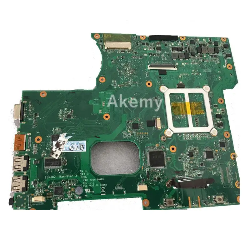 

K42F Rev 3.2/3.3 GMA HD USB2.0 HM55 PGA989 mainboard For Asus K42F X42F a42F P42F Motherboard 100% fully tested