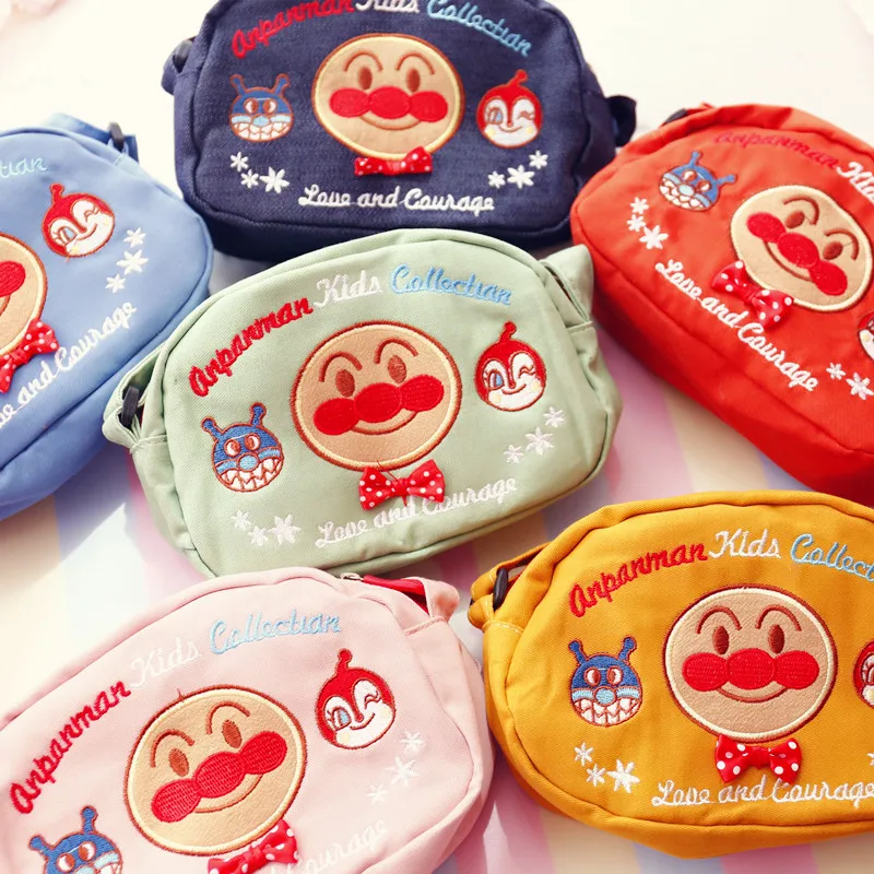 Anpanman Наплечная Сумка для детей с мультипликационным принтом хлеб Супермен