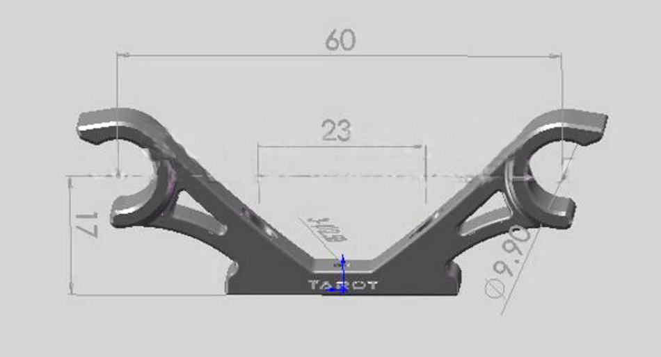 (CFQ) набор подвесных крючков для квадрокоптера Таро сделай сам Карданная подвеска