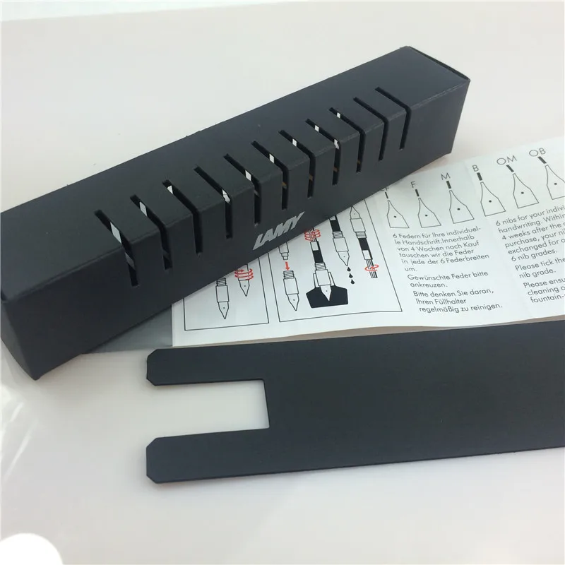 5 шт./лот Оптовые Лами Ролика Шариковая Ручка Случае Коробки Safari Чехол Pen Canetas 16